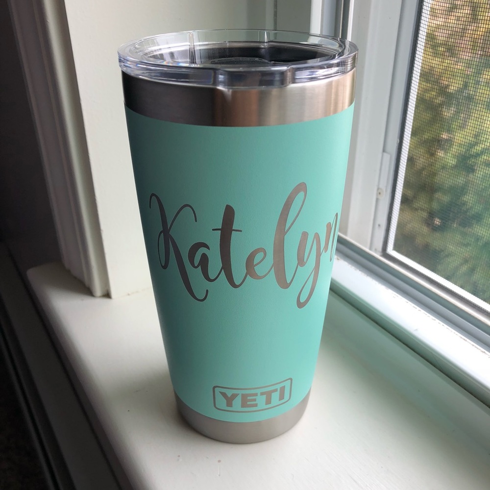 Authentic Yeti Mug with sliding closure top